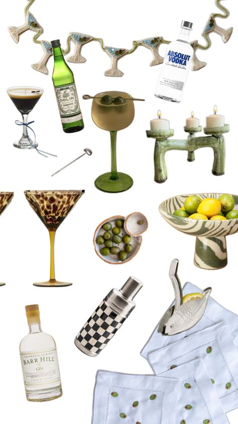 Cute decor for a martini themed party Martini Party Ideas, Martini Themed Party, Party Ideas Decoration, Martini Party, Dinner Party Ideas, Table Scape, Dirty Martini, Ideas Party, Themed Party