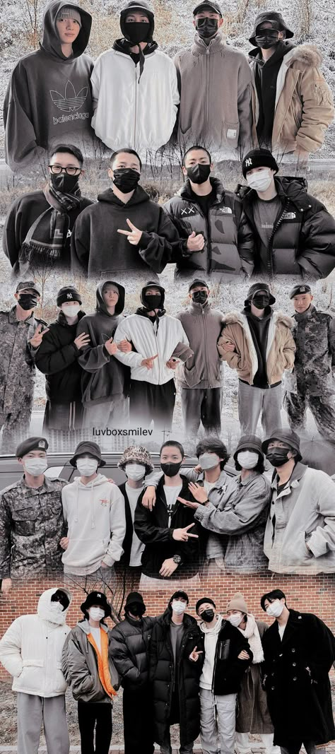 ☆ WALLPAPER OT7 🫂💜 #BTS Bts Group Photo Wallpaper, Ot7 Bts, Seni Korea, Bts 2023, Bios Para Instagram, Bts Army Logo, Bts Young Forever, Bts Group Picture, Bts Group Photos