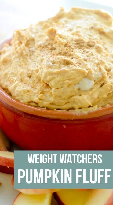 Weight Watchers Pumpkin, Pumpkin Fluff, Weight Watcher Desserts, Pumpkin Dip, Weight Watchers Recipes Desserts, Ww Desserts, Thanksgiving Food Desserts, Dessert Party, Weight Watchers Desserts