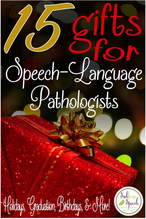 15 Gifts for Speech-Language Pathologists! Holidays, Graduation, Birthdays & More from @SublimeSpeech! (scheduled via http://www.tailwindapp.com?utm_source=pinterest&utm_medium=twpin&utm_content=post19222984&utm_campaign=scheduler_attribution) Speech Teacher Gifts, Speech Pathologist Gifts, Speech Therapy Gifts Ideas, Slp Gift Ideas, Speech Teacher Gifts Ideas, Speech Therapist Gift Ideas, Speech Pathology Humor, Speech Pathology Grad School, Gifts For Speech Therapist