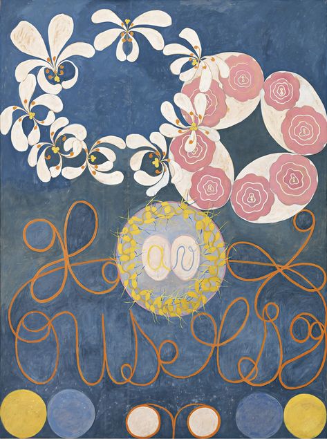 Hilma Af Klint, Fine Art Portraits, Abstract Painters, Lithograph Print, Exhibition Poster, Art Abstrait, Framed Canvas Prints, Acrylic Prints, Floral Art