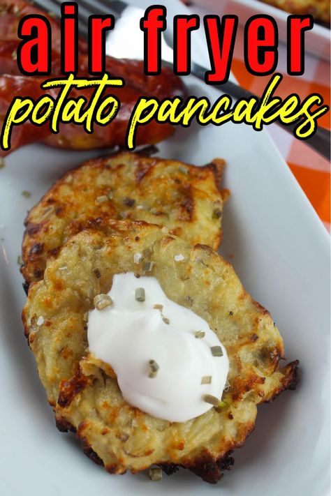 Air Fryer Potato Pancakes Mashed Potatoes In Air Fryer, Potato Pancakes From Mashed Potatoes, Potato Recipes Air Fryer, Mashed Potato Pancakes Recipe, Mashed Potato Patties, Air Fryer Potato, Mashed Potato Pancakes, Lobster Recipes Tail, Potato Patties