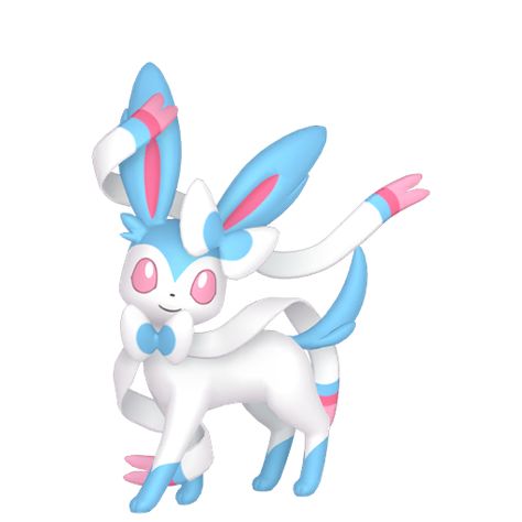 Shiny Sylveon, Pink Footprints, Pokemon Scarlet And Violet, Pokemon Scarlet, Throat Spray, Pokemon Sprites, Types Of Fairies, First Pokemon, Double Team