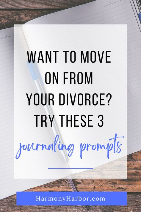 An open blank journal with a pen lying in the center. It's sitting on a wooden table. Divorce Advice Woman, Healing After Divorce, Coping With Divorce, Divorce Recovery, Divorce Advice, Divorce Process, Journaling Prompts, Writing Therapy, Getting Divorced