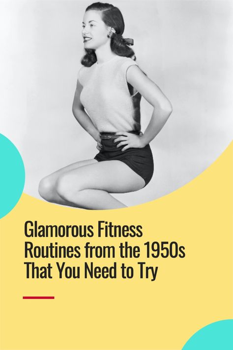 Want to look as fit and glamorous as a 1950s housewife? These 1950s fitness routines will have you looking and feeling great. Plus they are full of retro fun! 1950s Workout, Vintage Exercise, Vintage Workout, 1950s Diet, 1950 Women, Retro Fitness, Great Ab Workouts, 1950s Women, Vintage Housewife