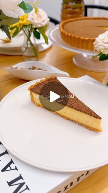 Soohyun Lee on Instagram: "Vanilla cardamom custard tart🤎 I love using freshly ground cardamom in my desserts- there’s something so soothing and comforting about the sweet, warm and earthy flavor of the cardamom and the scent always takes me straight back to Sweden.

I made this tart for my friends last week and everyone’s still raving about it🙂‍↔️ It’s deliciously fragrant and creamy with soft, melt-in-your mouth texture + just the right amount of sweetness.

Full recipe with detailed instructions is available on my IG subscription feed.

#vanillabean #cardamom #custard #tart #dessert #instafood" How To Make Custard, French Sweets, Truffle Hunting, Tart Dessert, Mini Bundt Cakes, Custard Tart, Creative Desserts, Straight Back, Vegan Breakfast Recipes