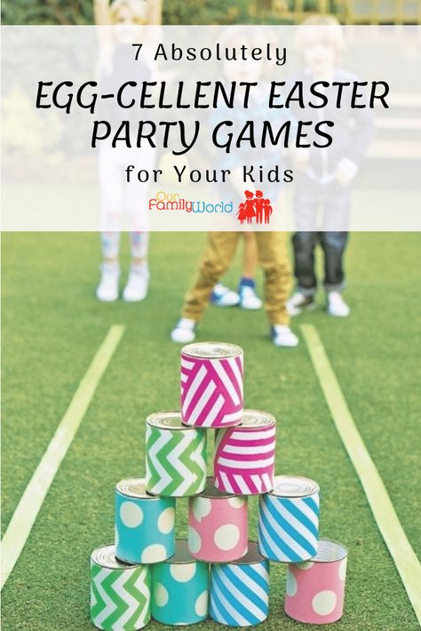 Planning a spring get-together? Don't forget a few Easter party games for kids! Check out our favorites that work indoors or outside! #Easter #eastergames #funeaster #funeastergames #kidsparty #bestkidsparty #partygames #easterpartygames #funpartygames #besteasterpartygames Superhero Party Games, Fun Easter Games, Kids Easter Party, Easter Games For Kids, Easter Party Games, Easter Outdoor, Party Games For Kids, Easter Activities For Kids, Easter Event