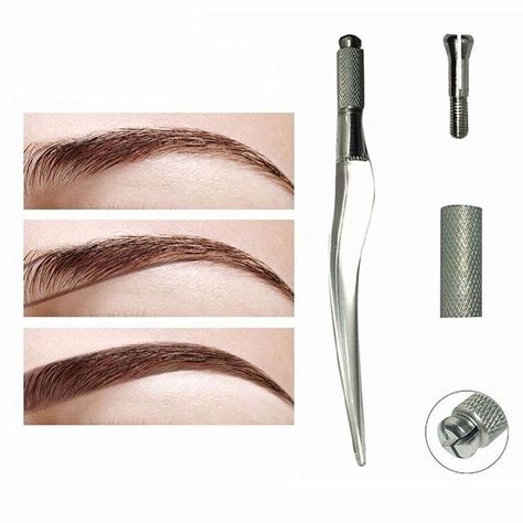 Eyebrow Sculpting, Permanente Make-up, Eyebrow Microblading, Eyebrow Tools, Tattoo Pen Machine, Eye Makeup Cosmetics, Eyeliner Eyebrows, Pen Tattoo, Makeup Tattoo