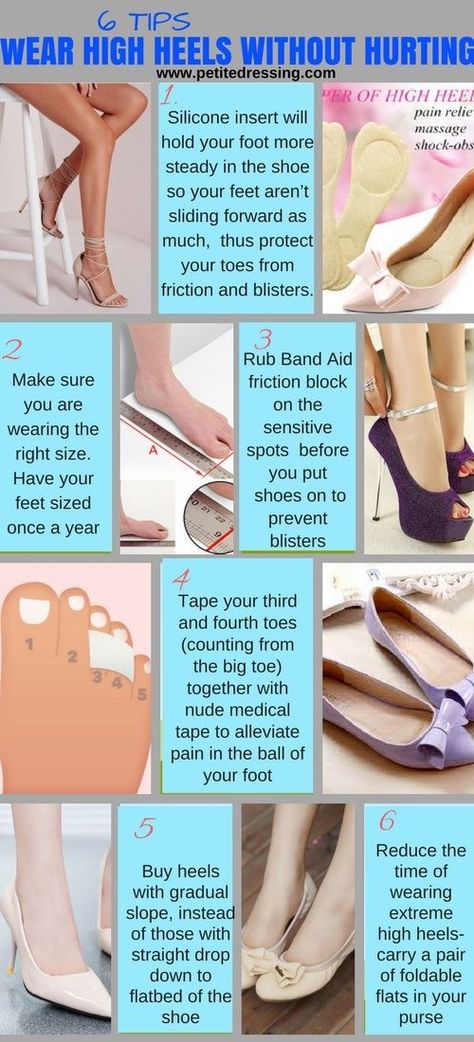 Wear Heels Comfortably, High Heel Hack, How To Wear Heels, Walking In High Heels, Walking In Heels, Astuces Diy, Shoes Hack, High Heel Dress, Comfortable Heels