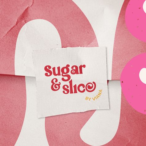 Welcome to the world of Sugar & Slice 🧁🍰 Where everything is home-baked with love & care ❤️ Viana’s passion for baking started with cakes and soon turned into a full fledged home- bakery! 💯🤞 She wanted to go for a unique, playful logo that represents her personality and passion for baking 👩‍🍳 Instead of the usual cake slice or a whisk, we went for a fun and unique mark that combines the swirl of a frosting with the charm of a cookie 🍪The uneven, curvy shape mirrors the homemade feel that ma... Homemade Bakery Logo Design, Small Business Bakery, Home Bakery Logo, Shape Mirrors, Business Bakery, Small Business Logo Design, Free Business Logo, Logo Design Inspiration Vintage, Logo Cake