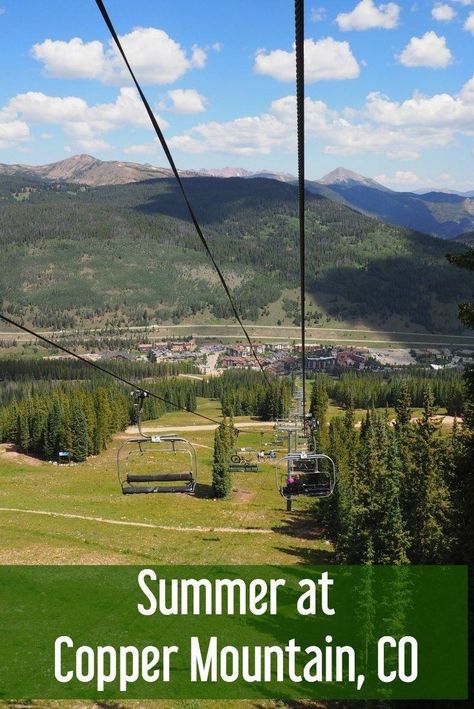 Ski mountains aren't just for skiing. There are so many family-friendly activities to do at Copper Mountain, Colorado in the summer. Copper Mountain Colorado, Ski Mountains, Sundance Resort, Alpine Coaster, Utah Trip, Summer Travel Destinations, Mountain Summer, Family Vacation Planning, Colorado Summer