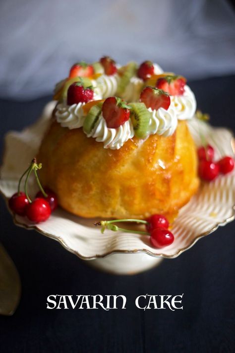 Baba Cake, Rum Baba, British Baking Show Recipes, Showstopper Cakes, Tin Recipes, Orange Jam, Individual Cakes, British Baking, French Cooking