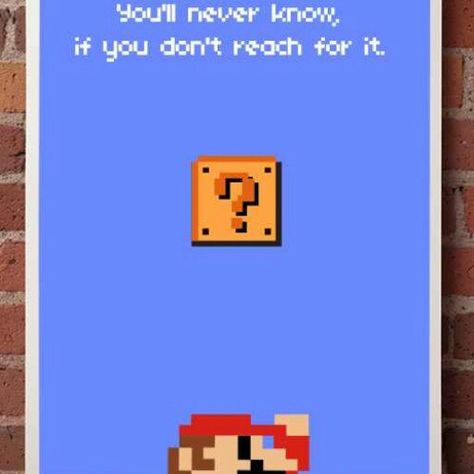 mario Super Mario Game, Video Game Images, Mario Game, Super Mario Games, Game Quotes, Mario Games, Mario Nintendo, Encouraging Quotes, Encouragement Quotes