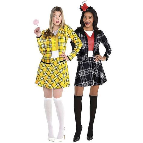 Cher And Dionne Costumes, Cher And Dionne Costume, Clueless Party, Cher Dionne, Halloween Costumes Party City, Couples Fancy Dress, Cher Costume, Cher And Dionne, Celebrity Clothing