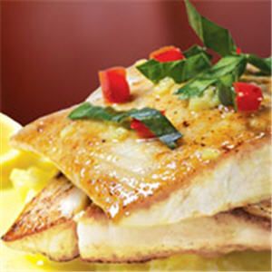 This barramundi recipe is even more delicious served over mashed potatoes or greens. Try adding a few fresh chopped tomatoes for color. Fodmap Chicken Recipes, Barramundi Recipes, Low Fodmap Recipes, Healthy Food Delivery, Fodmap Recipes, Lemon Butter, Super Easy Recipes, Low Fodmap, Butter Recipe