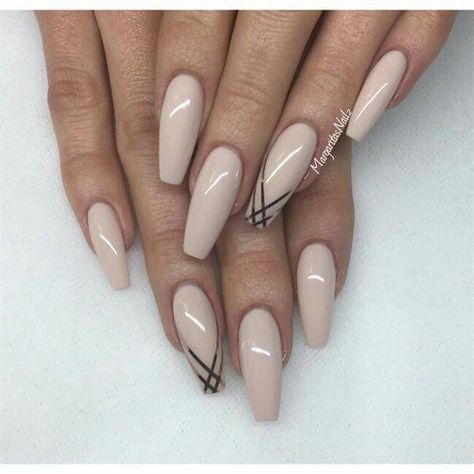 Neutral Coffin Nails, Nude Coffin Nails, Ambre Nails, January Nails, Nude Nail Designs, Nails 2021, Nail Photos, Ballerina Nails, Instagram Nails