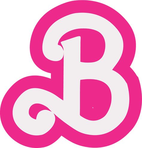 Mattel Logo Printable, Barbie Mural, Barbie Svg Free, Barbie Animation, Barbie Props, Drawing Barbie, Barbie Brunch, Barbie Drawings, Barbie Icon