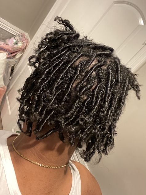 Starter Loc Coil Styles, Coils Starter Locs Styles, Coiled Starter Locs, Short Coil Locs Hairstyles, Short Coil Starter Locs, Starter Locs Coils Short Hair, C Shaped Parts Locs, Starter Coil Locs Styles, Short Comb Coil Starter Locs