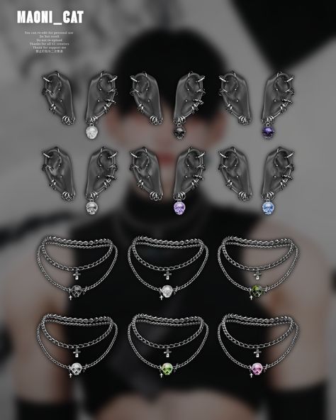 Sims 4 Emo Jewelry Cc, Sims 4 Cc Goth Jewelry, Sims 4 Grunge Jewelry Cc, Sims 4 Goth Jewelry, Sims 4 Snake Bites, Sims 4 Cc Goth Accessories, Sims 4 Cc Y2k Accessories, Ts4 Jewelry Cc, Piercings Sims 4 Cc