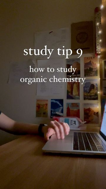 hope ~ studygram on Instagram: "5 tips for studying organic chemistry: ⬇️ 🧪 1. Start a daily study habit. Since organic chemistry needs to be practiced regularly to be learned, I recommend setting aside 30 minutes daily to study. The repetition will help you solidly learning. 2. Go over notes after class. With organic chemistry, it’s best not to wait to review. I liked going over my notes a day or two after class since the concepts were still fresh. 3. Practice problems. Organic chemistry Studying Biology, Organic Chemistry Notes, Pre Med Motivation, Tips For Studying, Organic Chem, Organic Chemistry Study, Pre Med Student, Study Chemistry, Life Encouragement