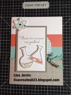 Lisa Creates...Zoe paper pack with Positive Chemistry stamp set ... File Decoration Ideas, Teachers Day Card, Creative School Project Ideas, Bullet Journal Font, Paper Art Design, Book Binding Diy, Handmade Gifts Diy, School Creative, Friend Birthday Quotes