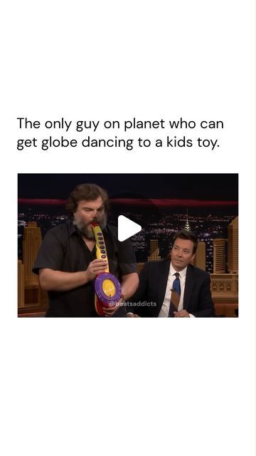 @beatsaddicts on Instagram: "Jack black is the definition of putting all of your points in charisma . . Follow @beatsaddiict for more! . . . . #music #songs #musicvideo #musiclover #metalmusic #chillmusic #musicismypassion #musicallife #newmusic #instamusic #video #songlyrics #lyrics #musiciansofinstagram #producers #songs #sadsongs #musicmaker #pianoman #casebiola" Black Dancing, Fun Pics, Piano Man, Random Quotes, January 3, Animal Pics, Funny Vid, Jack Black, Music Stuff