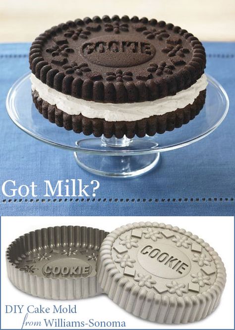 Giant Cookie Cake, Oreo Cookie Cake, Fab Cakes, Cake Baking Pans, Cake Supplies, Cake Blog, Cake Shapes, Oreo Cookie, Oreo Cake