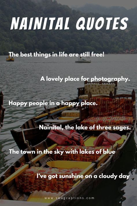 Nainital Quotes for Instagram Uttarakhand Quotes, Nainital Instagram Story, Hills Captions Instagram, Pahadi Quotes, Travel Captions Instagram, Lake Captions, Nainital Uttarakhand, India Nature, Aesthetic Captions