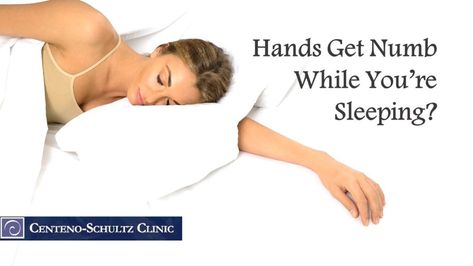 Hand Numbness While Sleeping? Your Neck May Be the Culprit | Centeno-Schultz Clinic Numbness In Arms And Hands, Pinched Nerve In Neck, Numb Hands, Arm Numbness, Nerve Pain Remedies, Numbness In Hands, Spinal Surgery, Pinched Nerve, Hand Exercises