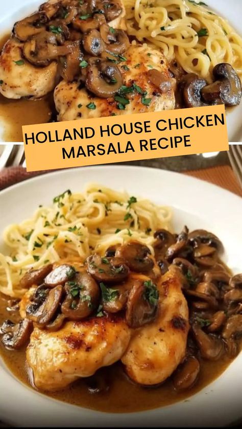 Holland House Chicken Marsala Recipe – Easy Kitchen Guide Chicken Marsala Recipe, Chicken Marsala Easy, House Chicken, Marsala Recipe, Holland House, Marsala Chicken Recipes, Steamed Asparagus, Kitchen Guide, Chicken Sandwich Recipes