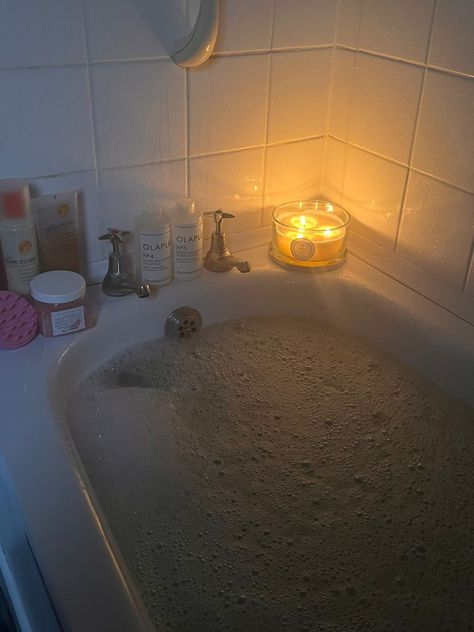 Relaxing Asthetic Picture, Bath Tub Aesthetic Night, Prioritizing Health Aesthetic, Aesthetic Night Routine Pictures, Relaxing Day Aesthetic, Nightly Routine Aesthetic, Cozy Sleep Aesthetic Night, 2024 Vision Board Aesthetic Pictures Self Care, Night Selfcare Aesthetic