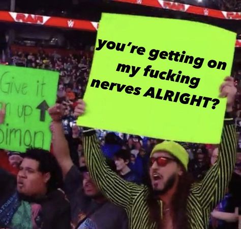 Wwe Memes Hilarious, Reaction Faces, Funny Ahh, Wrestling Memes, Wwe Funny, Reaction Images, Reaction Face, Wwe Superstars, Reaction Pictures