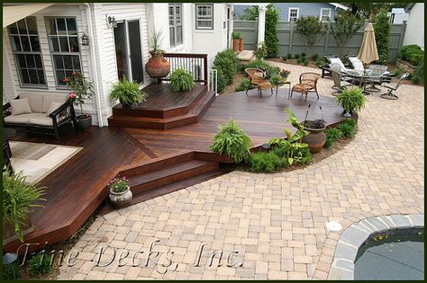 Ipe deck | All Ipe deck www.finedecks.com | Clemens Jellema | Flickr Deck Styles, Ipe Deck, Asma Kat, Deck Remodel, Patio Deck Designs, Cozy Backyard, Deck Designs Backyard, Decks Backyard, Diy Deck