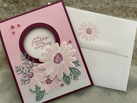 Homemade Card Designs, Pinterest Cards, Daisy Cards, Hello Cards, Summer Cards, Wink Of Stella, Special Cards, Pretty Cards, Stamping Up Cards