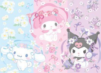 💗🖤💙 melody kuromi & Cinnamaroll❄️🎀🔮