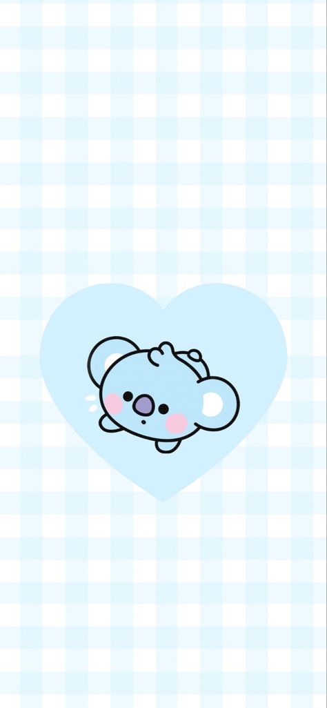 Koya Wallpaper Aesthetic, Koya Bt21 Aesthetic, Bts Animated Wallpaper, Bt21 Koya Wallpaper, Koya Bt21 Wallpaper, Koya Aesthetic, Cute Bt21 Wallpaper, Bts Blue Wallpaper, Bt21 Wallpaper Aesthetic