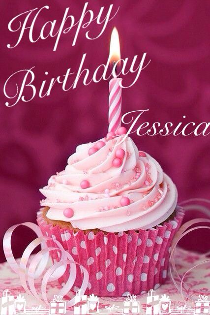 Happy birthday Jessica Cupcake Rosa, Happy Birthdays, Cake Mini, Happy Birthday Cupcakes, Torte Cupcake, Classic Cake, Pink Cupcakes, Simply Delicious, Artistic Inspiration