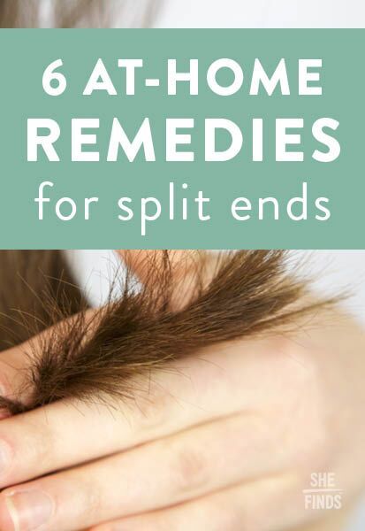 6 At-Home Remedies For Split Ends Fix Split Ends, Dry Hair Ends, Split End Remedy, Split Ends Repair, Natural Hair Conditioner, Hair Care Remedies, Dead Hair, Hair Care Oil, Hair Protein