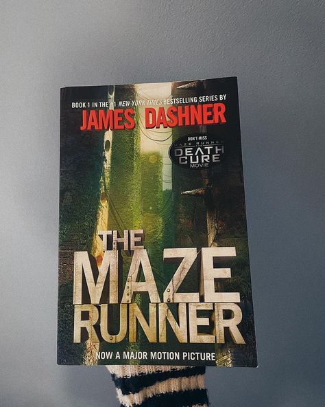 The Maze Runner Book, Maze Runner Book, Instagram Book Review, Maze Book, James Dashner, Maze Runner Series, Blockbuster Film, The Maze Runner, Bookish Things