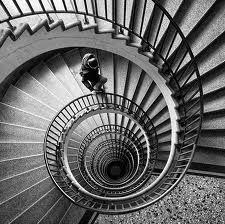 this is an example of form in photography. It uses one point perspective to create the illusion of depth. Line Photography, One Point Perspective, Perspective Photography, 타이포그래피 포스터 디자인, Point Perspective, Perspective Art, Black And White Photograph, The Spiral, Composition Photography