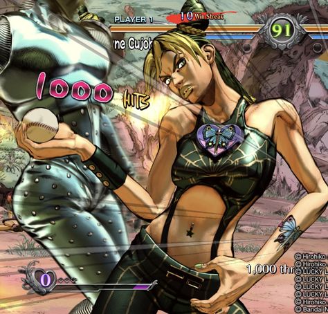 Jolyne And Jotaro Wallpaper, Jolyne Manga, All Star Battle Jojo, Jolyne All Star Battle, Jjba All Star Battle, Jojo All Star Battle, All Joestars Official Art, Jjba Battle Tendency Manga, Jojo's Biz