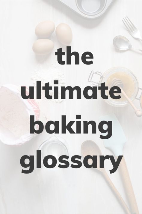 Baking Terms, Kids Baking Championship, French Custard, Types Of Pastry, Swiss Buttercream, French Baking, Cheesecake Tarts, Kids Baking, Confusing Words