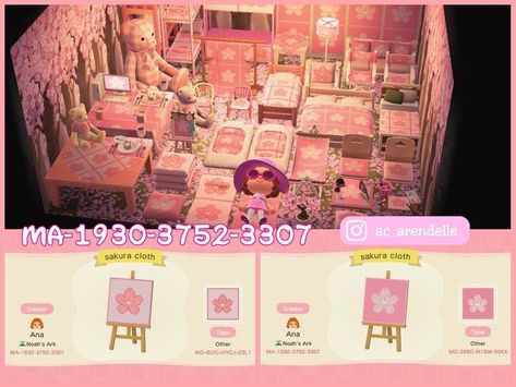 Acnh Sakura Code, Acnh Cherry Blossom, Animal Crossing Qr, Noahs Ark, Animal Crossing, Cherry Blossom, Blossom, Cherry, Coding