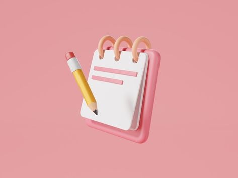 Book 3d Icon, Clipboard Illustration, Notes Minimal, Perfect Skin Routine, Aesthetic Highlight Covers Instagram Pink, Notes Icon, Book Icon, Rose Gold Wallpaper, Hex Color Palette