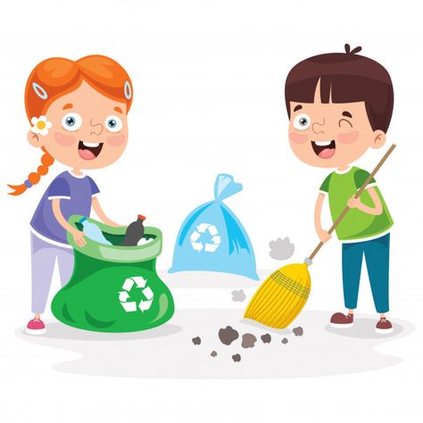 Little children cleaning and recycling g... | Premium Vector #Freepik #vector #water #children #nature #character Classroom Learning Centers, Cleaning Drawing, Save Water Poster Drawing, Zebra Cartoon, Ant Crafts, Daily Routine Activities, Diy Kids Games, Eco Kids, Islamic Cartoon