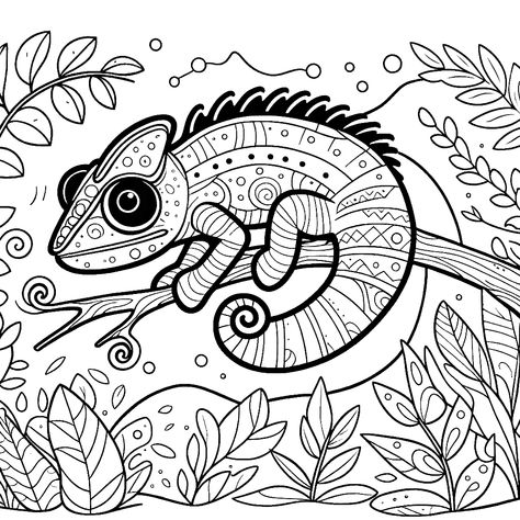 chameleon coloring pages chameleon animal coloring pages free coloring pages Chameleon Coloring Page, Chameleon Color, Color Pages, Chameleons, Animal Coloring, Animal Coloring Pages, Be Creative, Free Coloring Pages, Free Coloring