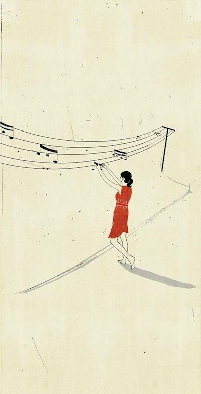 ALESSANDRO GOTTARDO Victory Illustration, Minimalist Music, Art Musical, Modern Metropolis, Perfect Girl, Music Illustration, Albrecht Durer, Wallpaper Tumblr, Musical Art