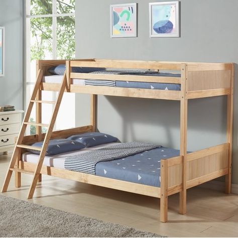 Single Over Double Bunk Bed, Bunk Bed Diy, Double Bunk Bed, Triple Sleeper Bunk Bed, Safe Bunk Beds, Convertible Toddler Bed, Cabin Beds, Kids Bed Design, Single Bunk Bed