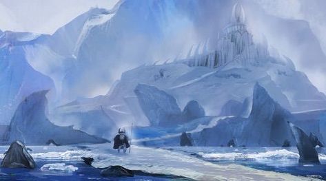 Niflheim Dwarven City, Ice Castle, Mixed Art, Build A House, Ice Castles, Speed Painting, Nordic Art, Welcome To My World, Ice Age