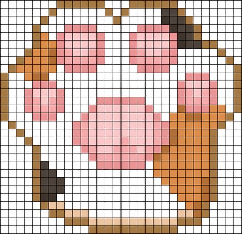 Kandi Cuffs, Piskel Art, Easy Perler Bead Patterns, Fuse Bead Patterns, Easy Pixel Art, Pixel Art Templates, Pony Bead Patterns, Pixel Drawing, Pixel Crochet